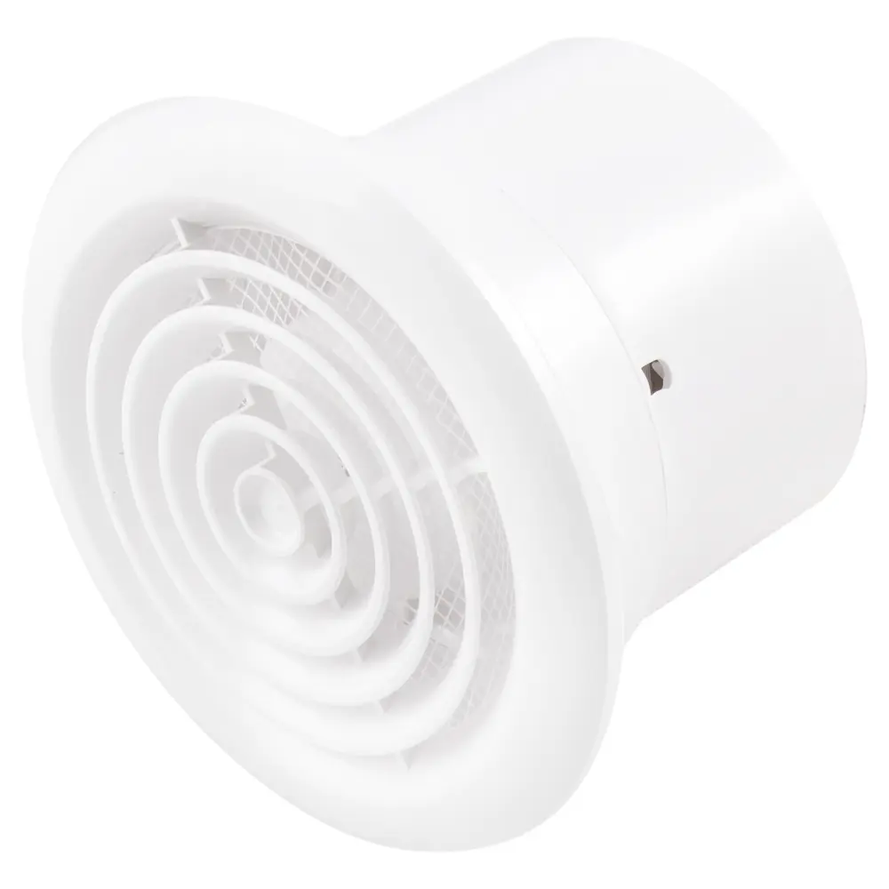 Вентилятор осевой вытяжной Вентс D100 мм 34 дБ 98 м³/ч цвет белый STLM-2210862 - Вид №1