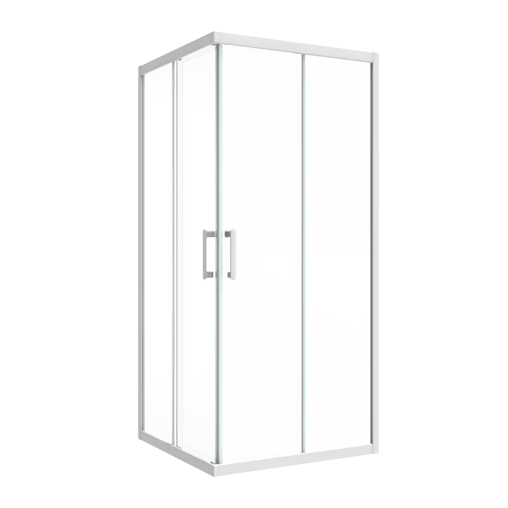 Комплект стекол для душевой ширмы Sensea Easy 80x80 см прозрачное стекло цвет профиля на выбор 88103662 STLM-2135993 - Вид №2