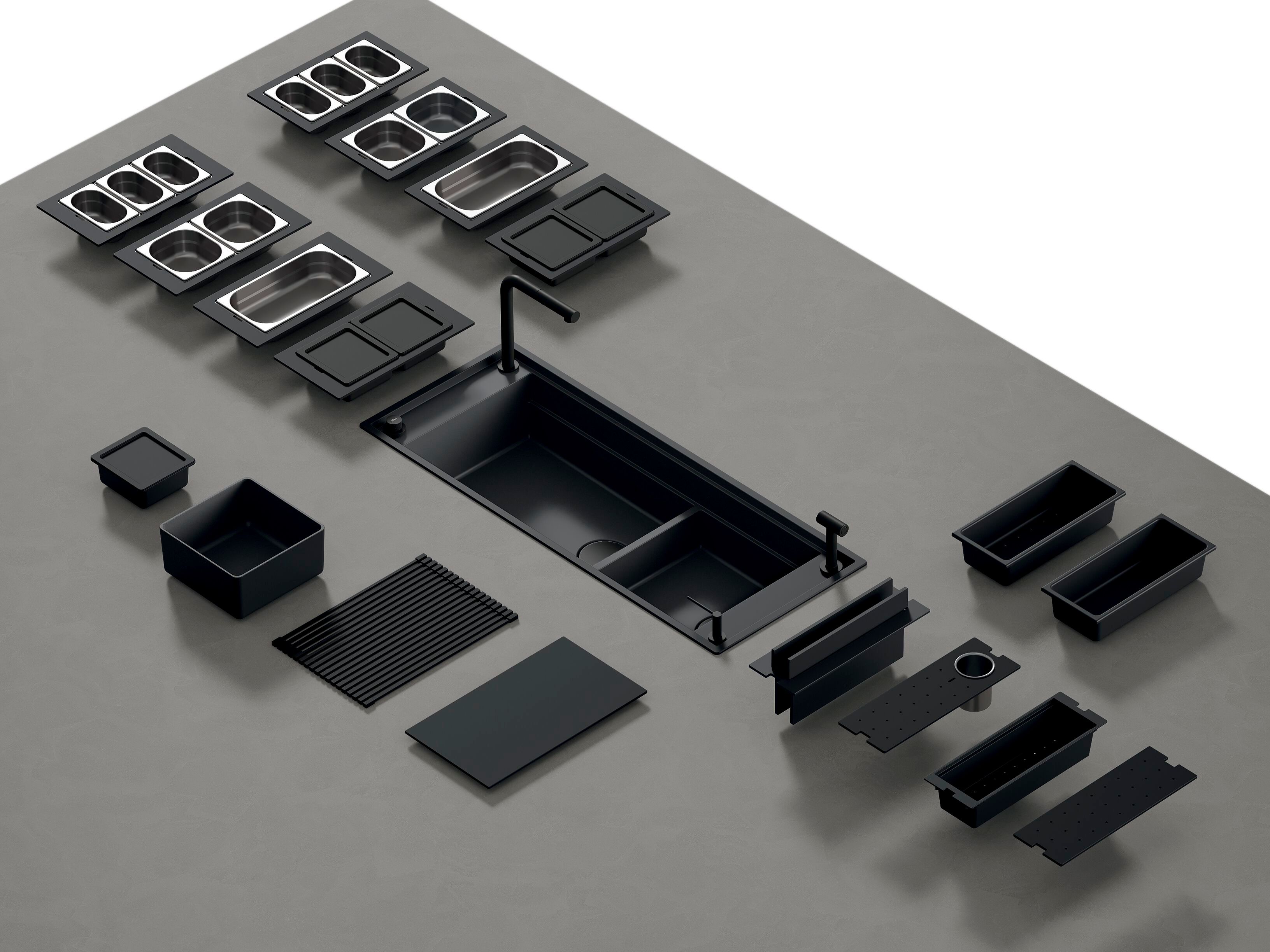 Lavello workstation in Keratek Elleci MIXOLOGY ARCH-00144410 - Вид №2