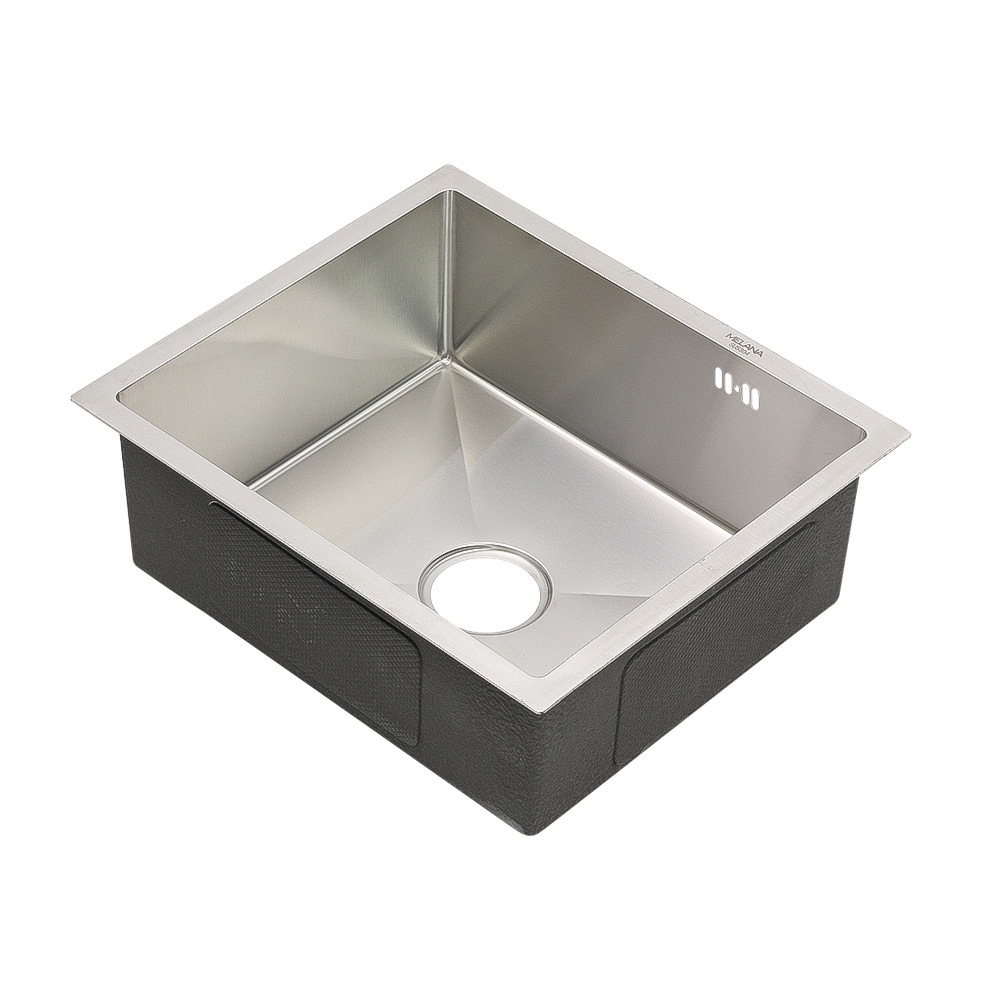 Мойка H5245 MELANA ProfLine 3,0/200 САТИН врезная прямоугольная c коландером H5245 H5245 сатин - Вид №4