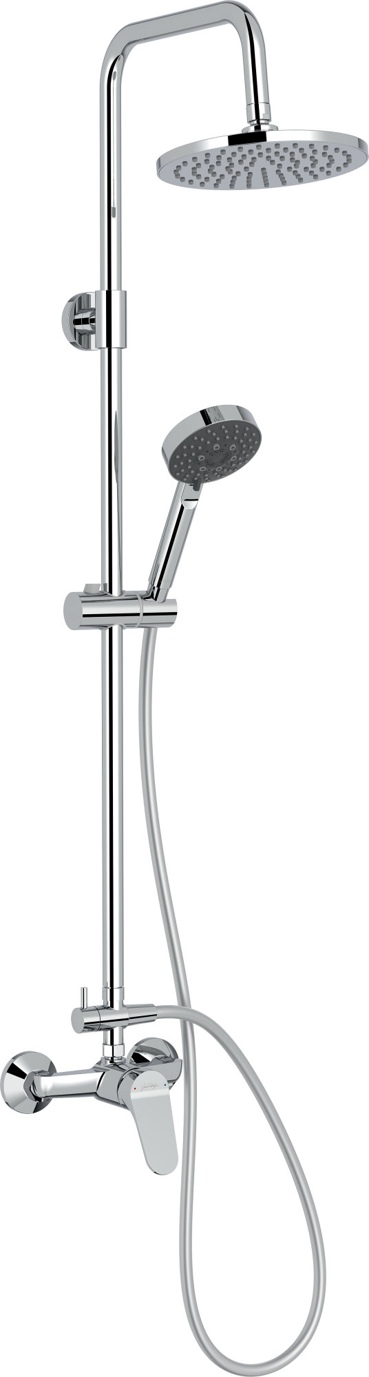 E24329-CP механическая душевая колонка JACOB DELAFON BRIVE