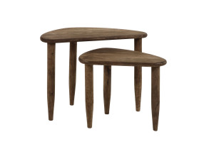 Низкий журнальный столик из манго