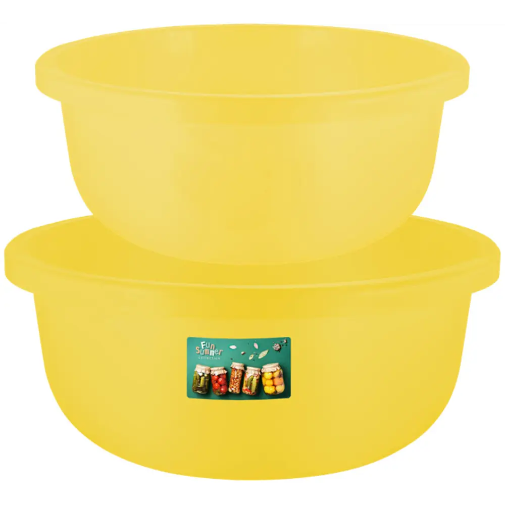 Santreyd Набор хозяйственных тазов Fun Summer 4+6 литров 89372095 STLM-0949124 - Вид №1