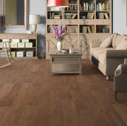 Виниловый ламинат Tarkett New Age Exotic Дуб с брашью (Текстурированная) 914,4х152,4/101,6 мм 1000901201 - Вид №1