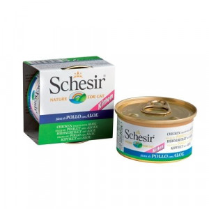 Т0040986 Корм для котят цыпленок, алое конс. 85г SCHESIR