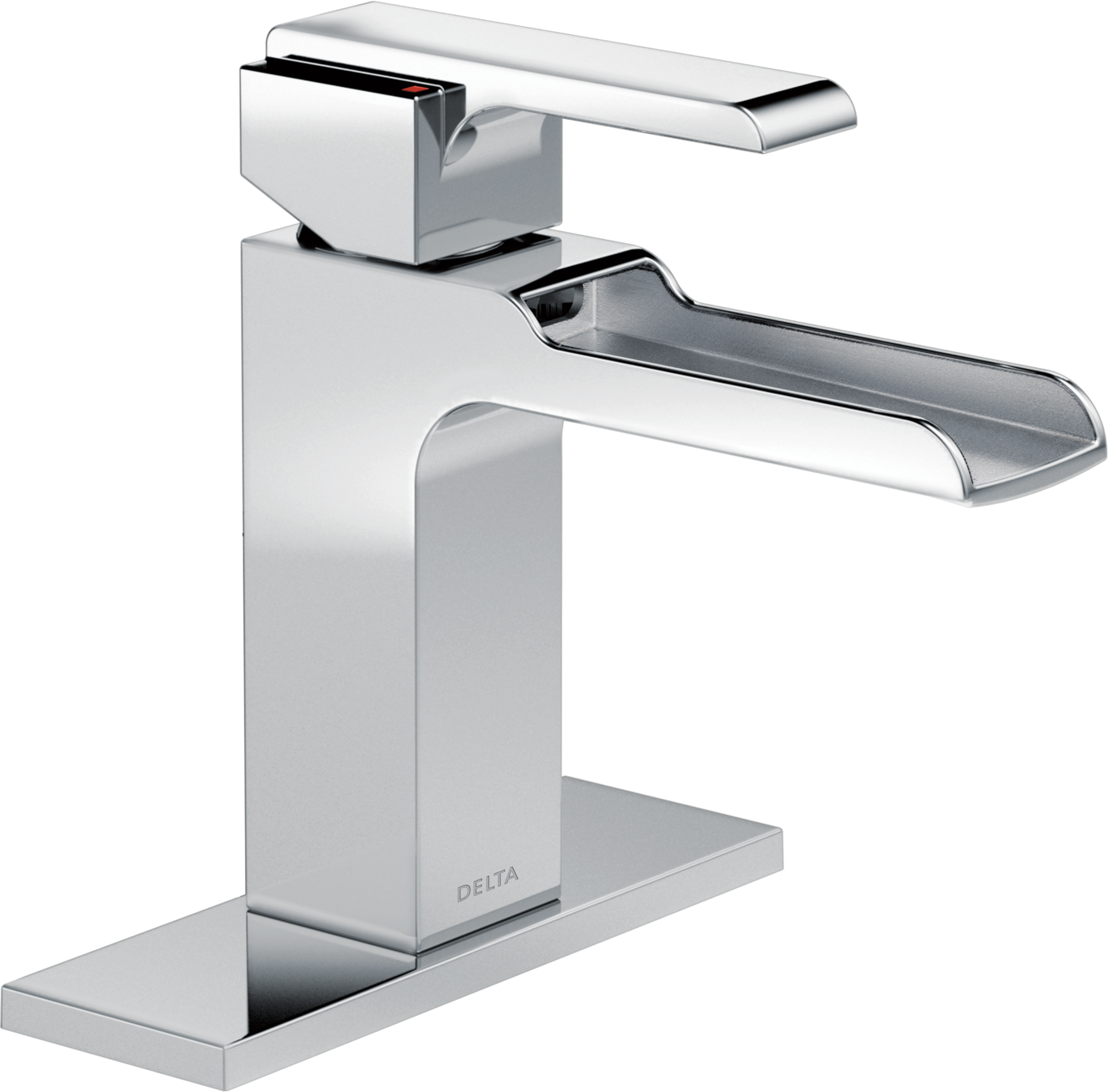 568LF-BLLPU Смеситель для ванной комнаты с одной ручкой Delta Faucet Ara Матовый черный - Вид №5