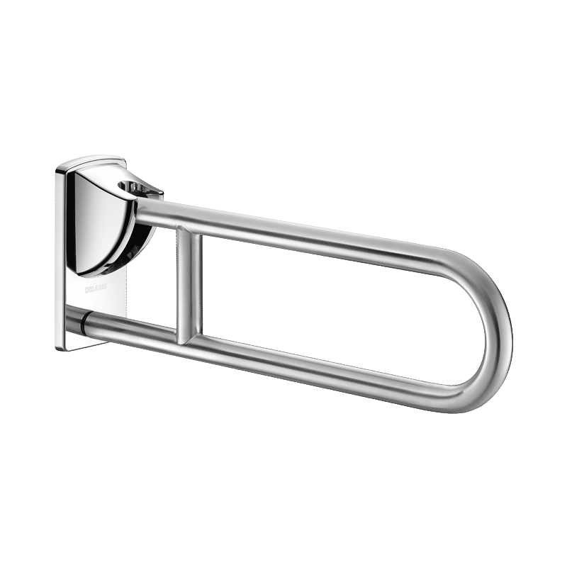 510160S Откидная опорная ручка длина 650 мм, матовая нержавеющая сталь DELABIE 