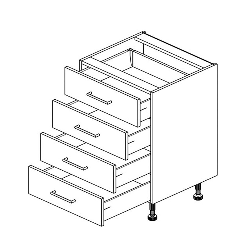 Шкафы напольные  EMN4B SIDAK SIST3526-9436