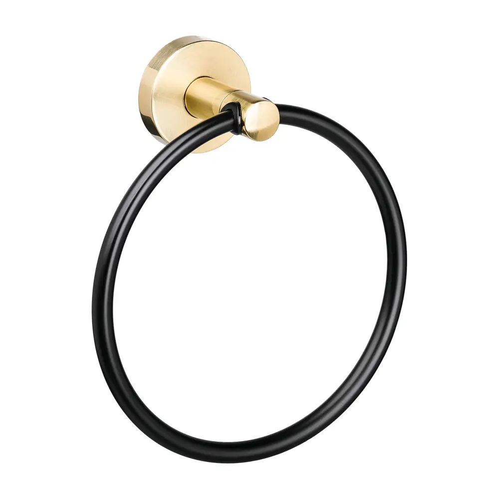 Держатель для полотенца Moroshka Oro Nero цвет чёрный/золотой STLM-2128924