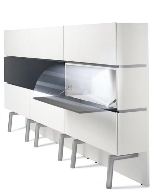 NEWTOM by Ultom Низкий офисный шкаф Isotta sun-id-1496375 - Вид №1