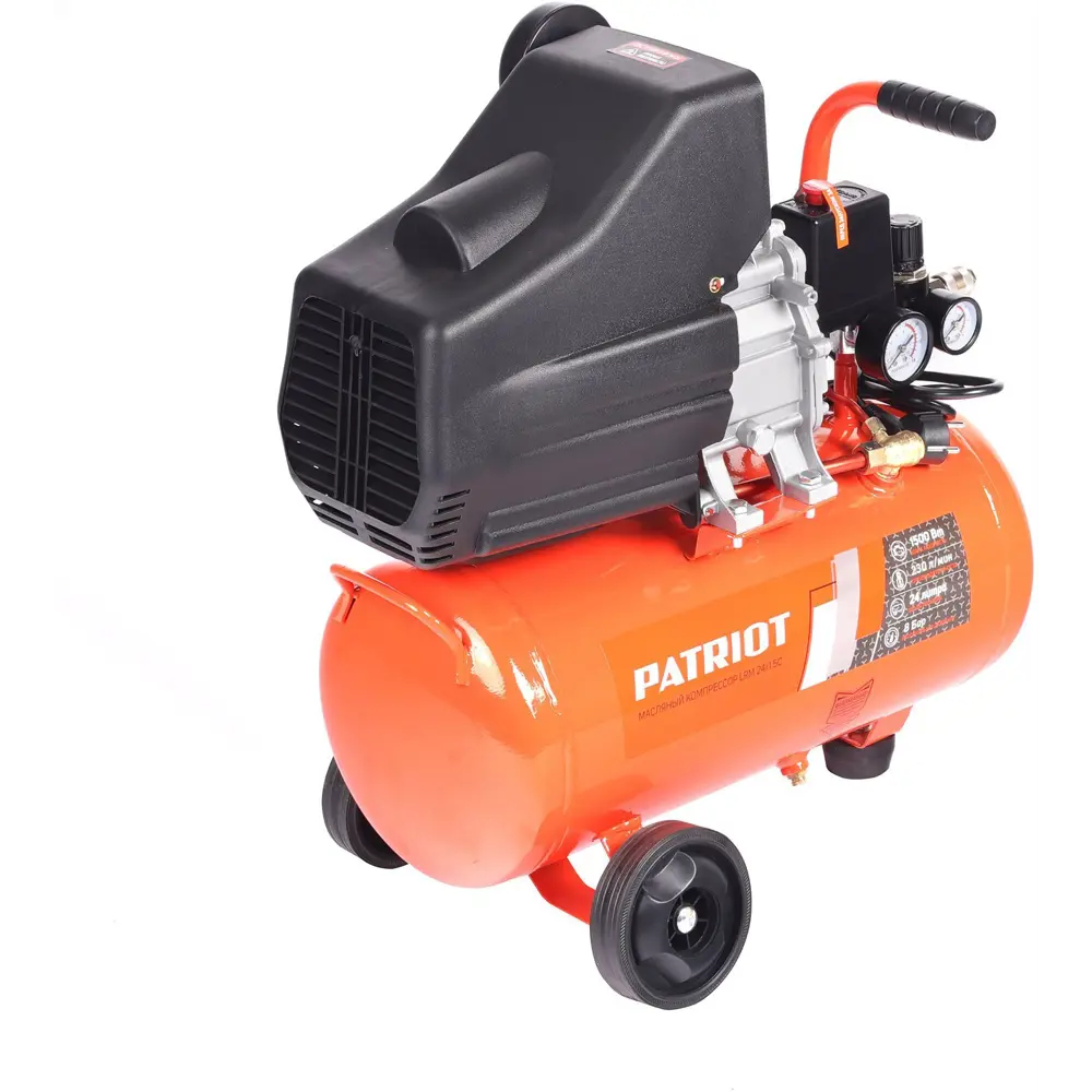 Поршневой компрессор Patriot LRM 24/1.5C с 24-литровым ресивером 89379817 STLM-0843847 - Вид №2