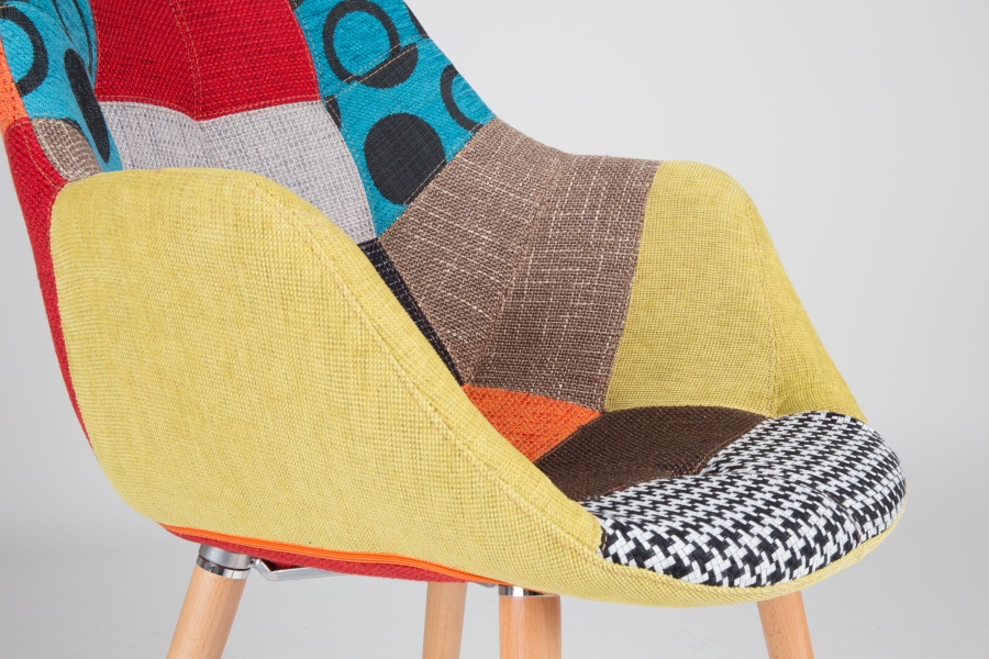 Кресло Twelve Patchwork разноцветное Zuiver 1100266 - Вид №7