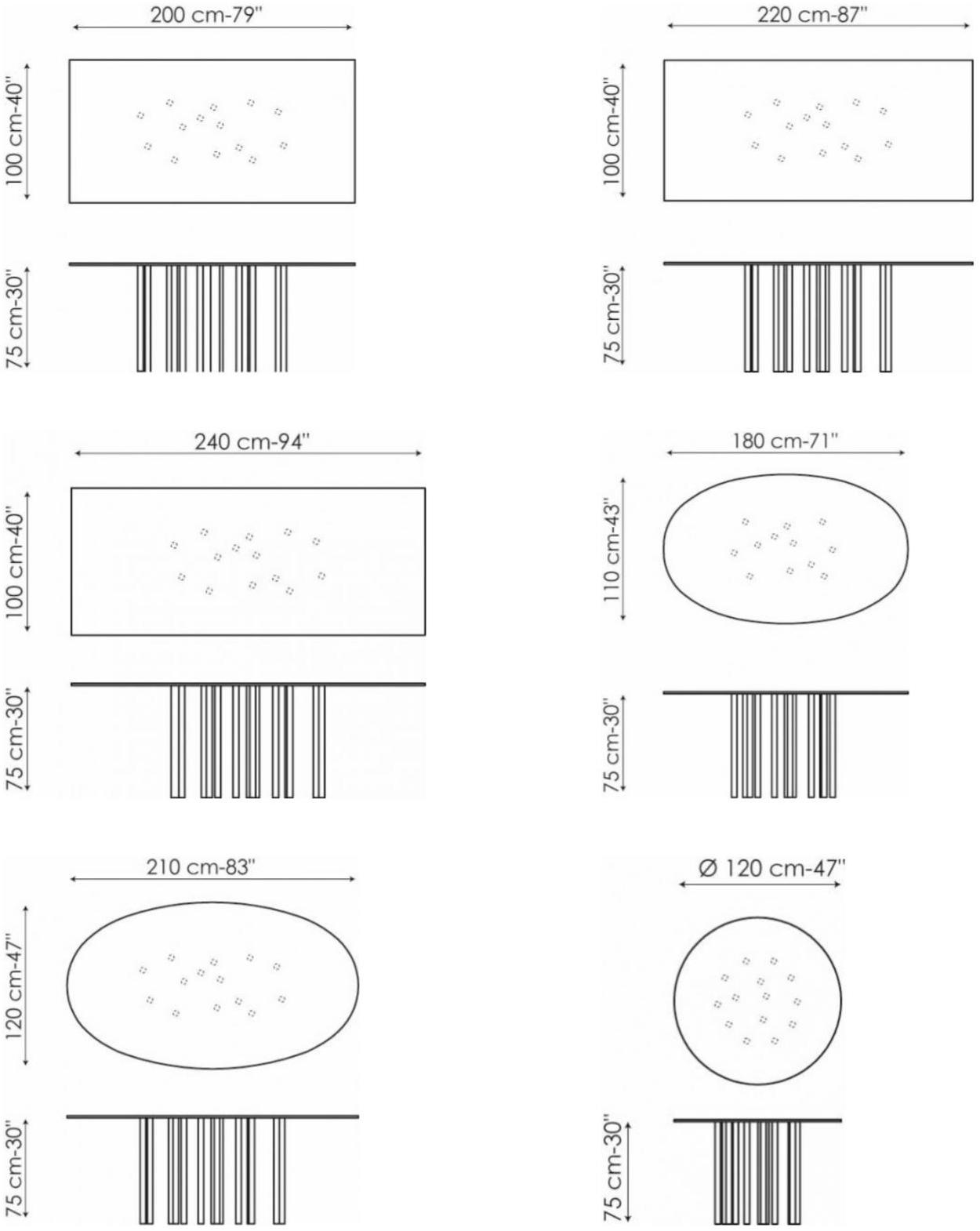 Bonaldo Стол из стали и стекла sun-id-1455904 - Вид №5