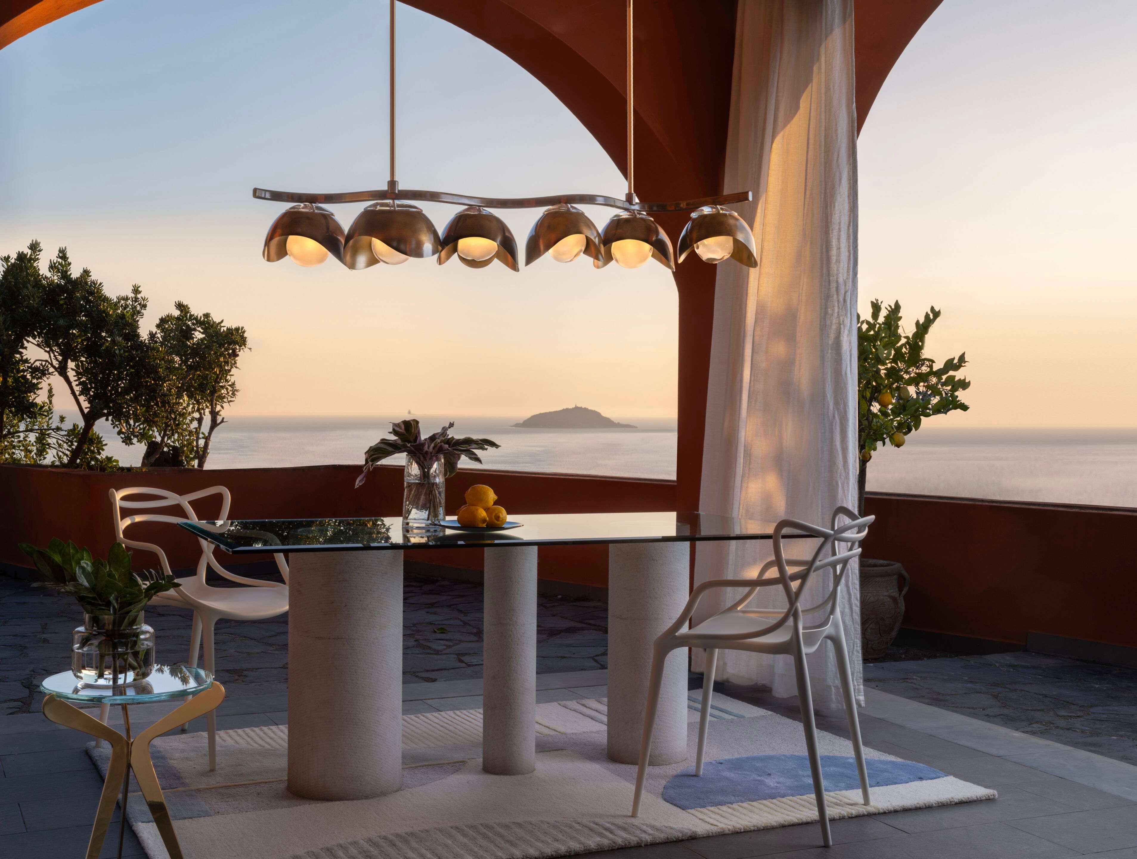 Металлический потолочный светильник GASPARE ASARO SERPENTE ARCH-00070799 - Вид №8