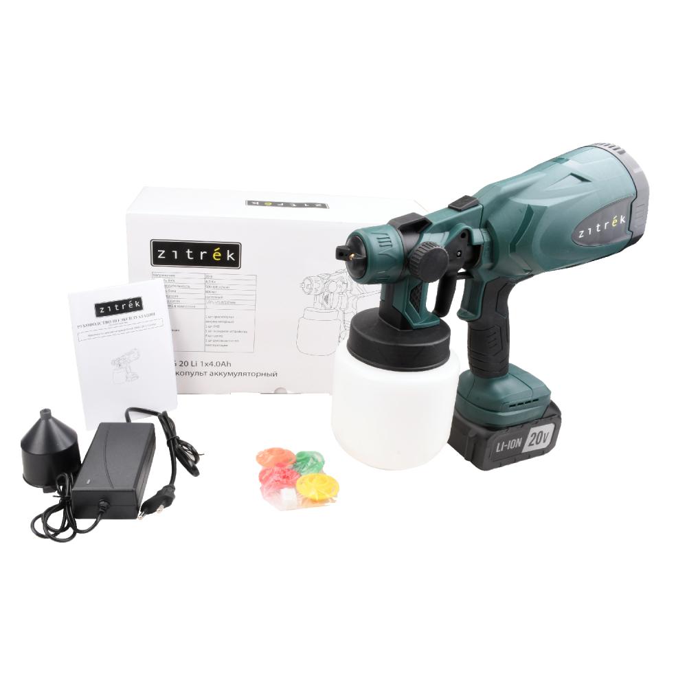 Краскопульт Zitrek ZKSG 20 Li 9200179 STDN-0134480 - Вид №6