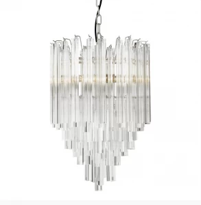 Люстра Salerno от Eichholtz прозрачная 109533 EICHHOLTZ ДИЗАЙНЕРСКИЕ, EICHHOLTZ 060647 Прозрачный