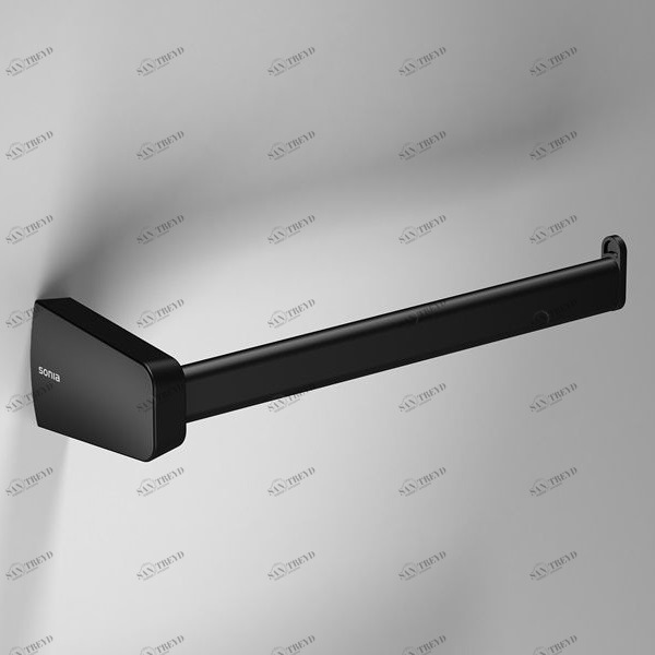 Sonia Полотенцедержатель настенный открытый S6-Zen черный 166428