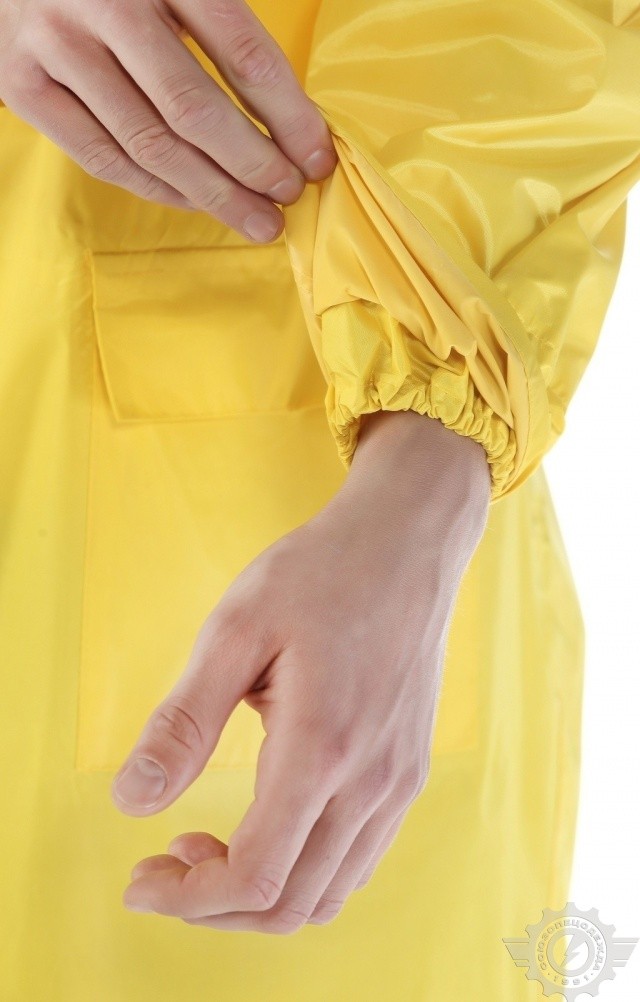 5041809 Плащ Альбатрос влагозащитный ЛАЙТ М желтый  Непромокаемая спецодежда  размер XL  - Вид №12