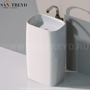 FG52C9016 Напольная раковина стоящая прямоугольная Ceramica Flaminia Flag