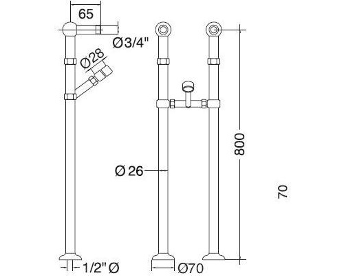 ML.RIC-20.100.DO Колонны напольные Migliore Lady - Вид №3
