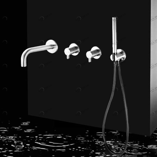 Смеситель настенный для ванны KITTXQV4M_IXL Geda Nextage Toox KITTXQV4MIXL