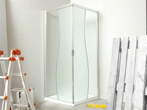 MEGIUS Душевая кабина угловая стеклянная Manolibera