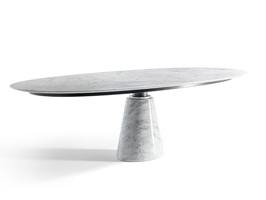 Овальный мраморный стол Poltrona Frau коллекция-столы и стулья ARCH-00032208 - Вид №1