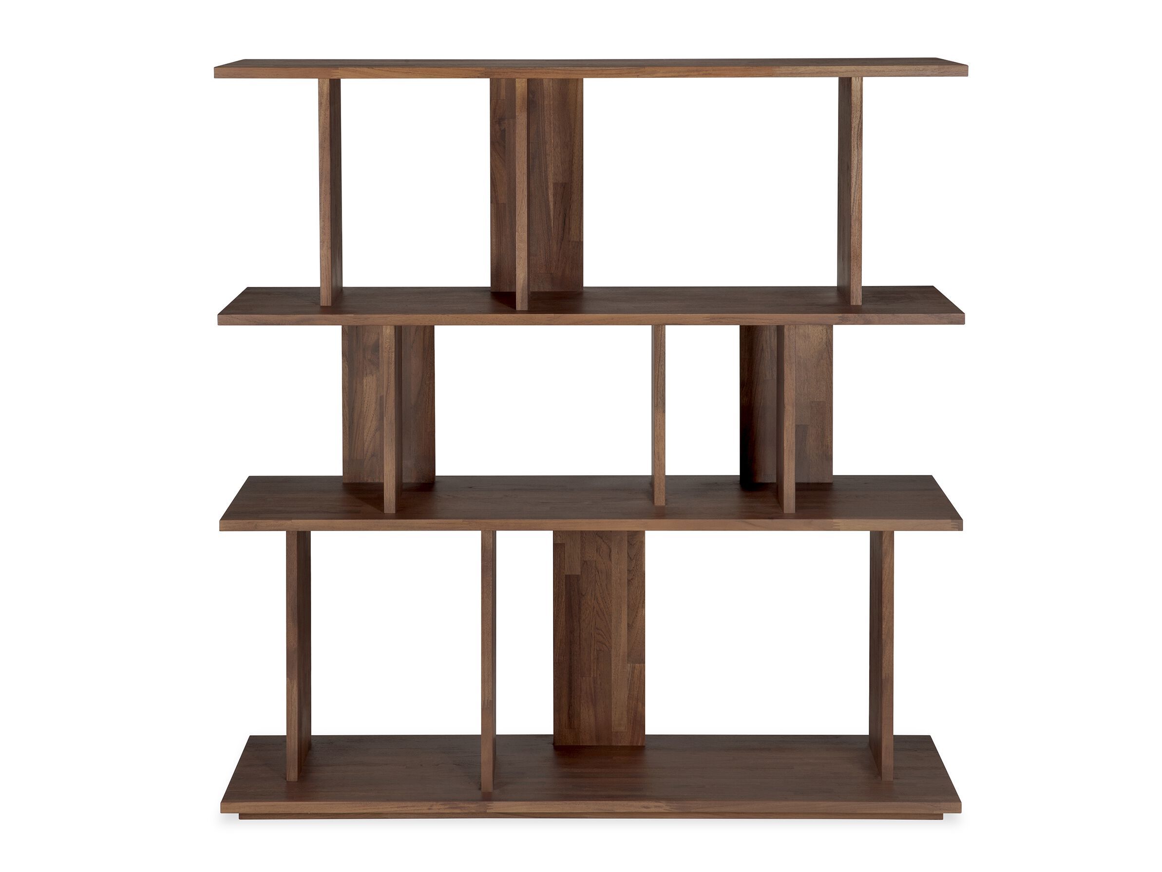 Книжный шкаф из тикового дерева Ethnicraft IRREGULAR ARCH-00074570