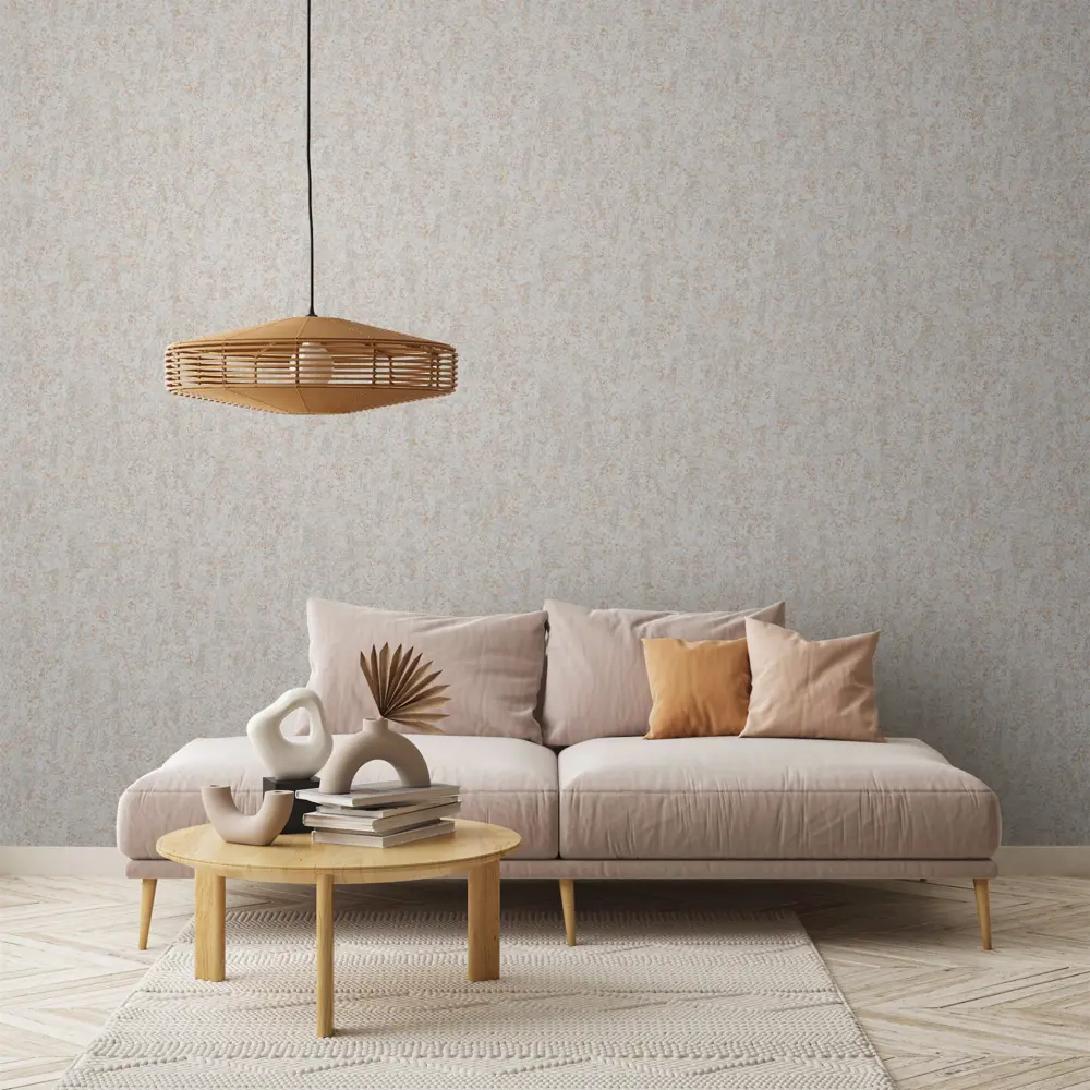 Обои виниловые на флизелиновой основе Erismann Benefit серые 1.06 м ЭР6185-6 STLM-2115705 - Вид №3