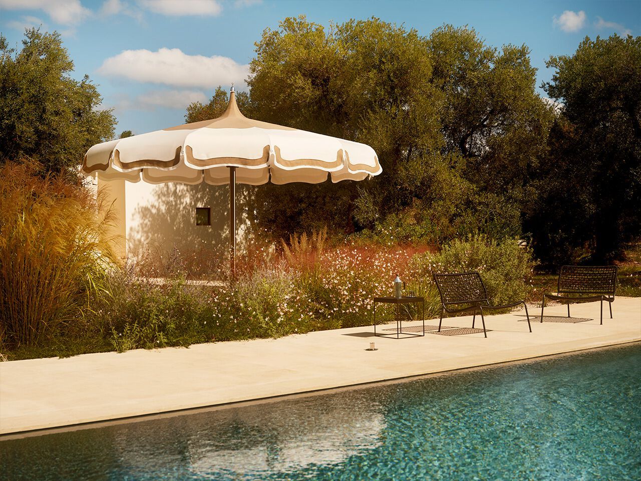 Моторизованный зонтик Crema Outdoor Arborea ARCH-00114000 - Вид №1