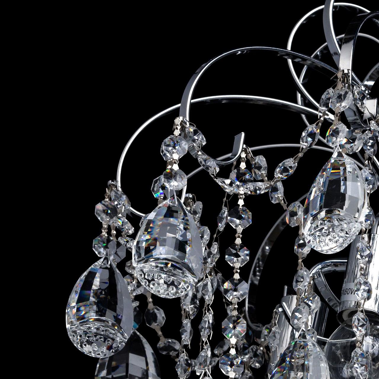 Потолочная люстра De Markt City Бриз 464017106 DE MARKT ДИЗАЙНЕРСКИЕ, БРИЗ 181502 Хром  - Вид №1