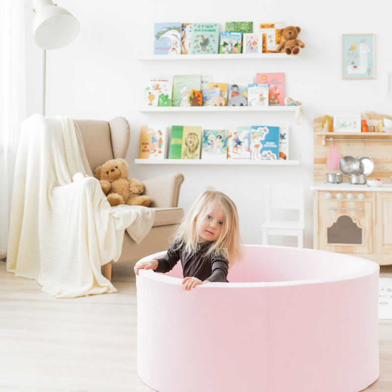 Детский сухой бассейн розовый (без шаров) VAMVIGVAM  281501 Розовый Santreyd  - Вид №2