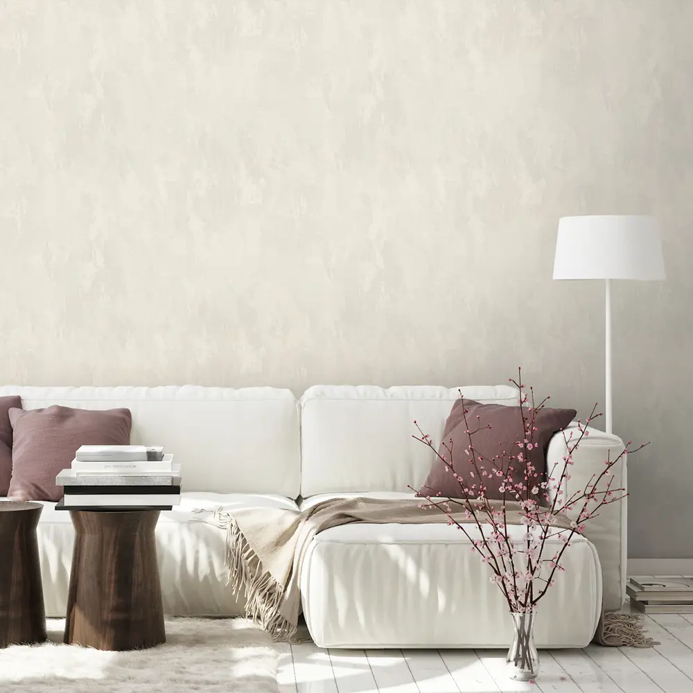 EURO DECOR Stella: серые флизелиновые обои для стильного интерьера 89369326 STLM-0825255 - Вид №2