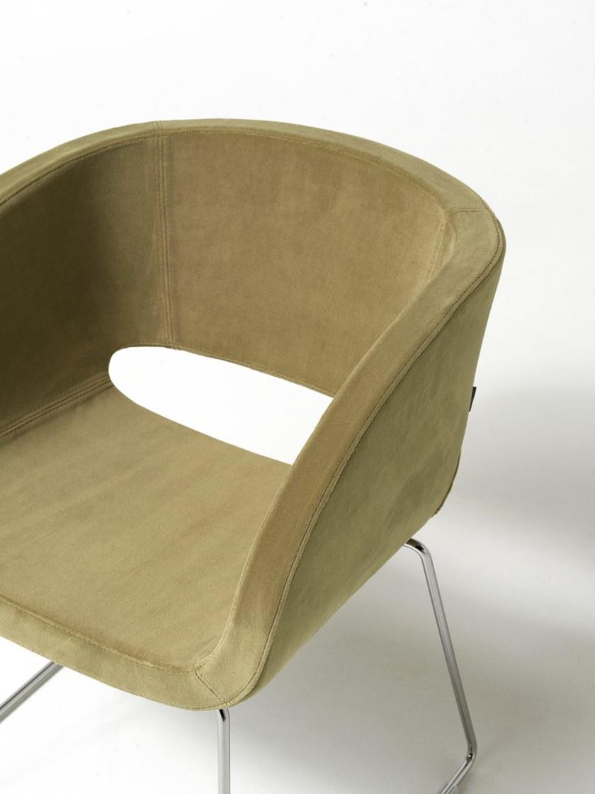 Diemme Санное кресло из ткани для залов ожидания Vanity sun-id-1419555 - Вид №5