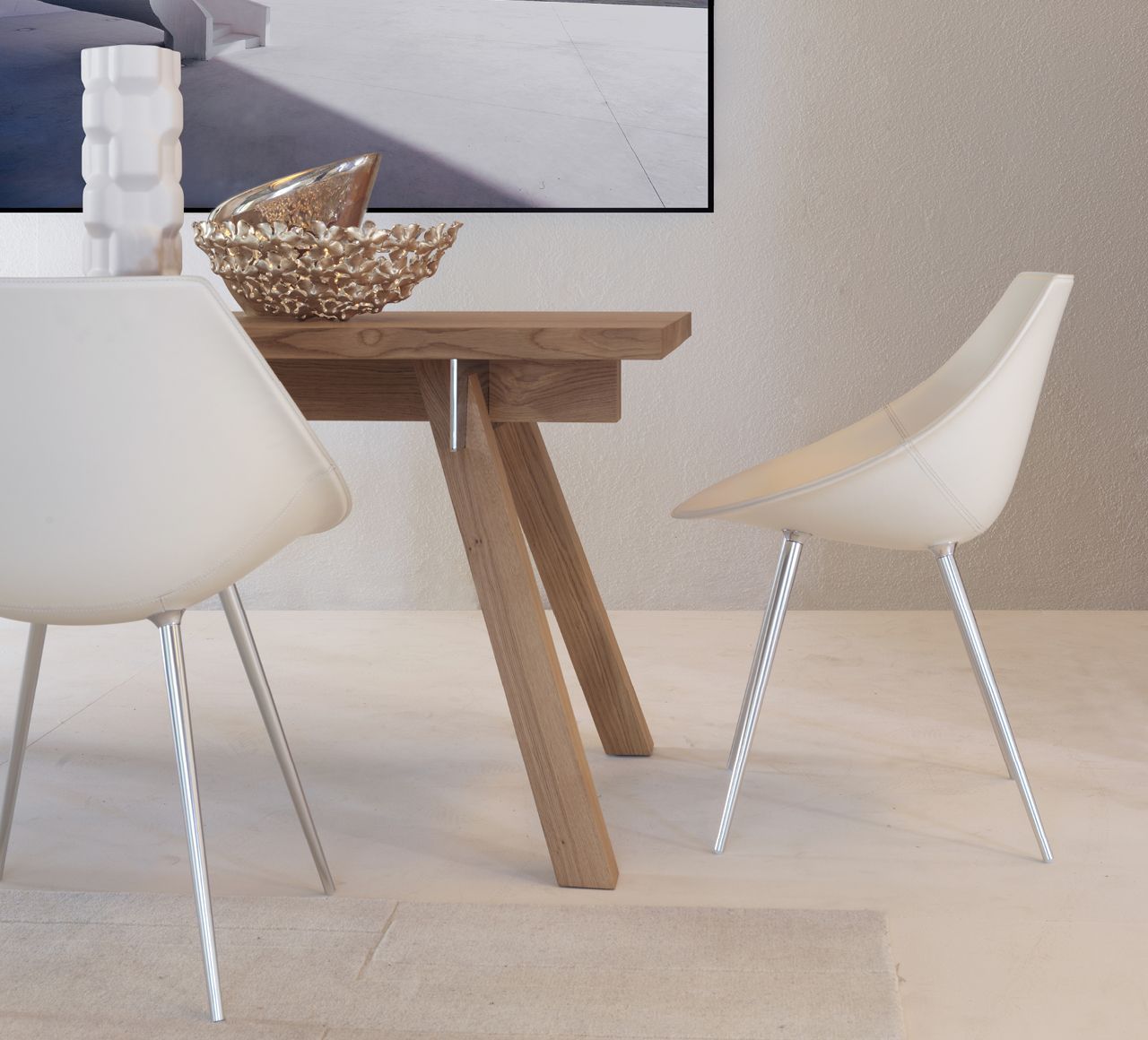 Кожаный стул Driade LAGÒ ARCH-00038733 - Вид №5