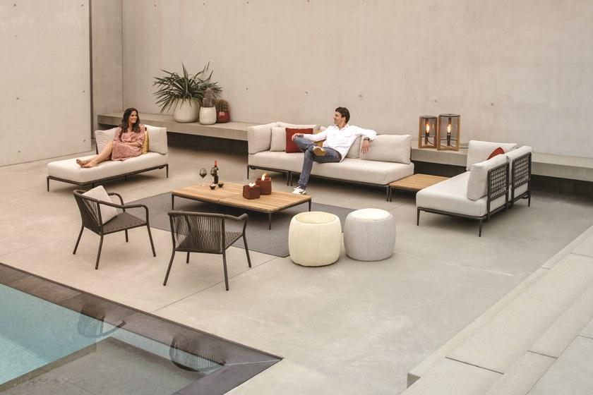 Royal Botania Модульный садовый диван с шезлонгом Lusit Lus... - Вид №6