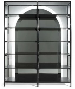 Natuzzi Книжный шкаф из стекла