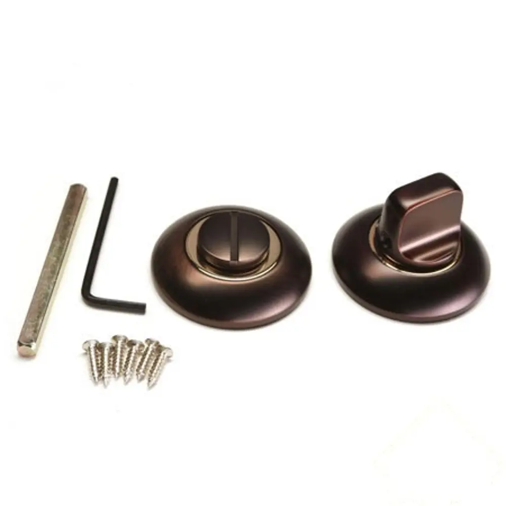 Завёртка дверная сантехническая Apecs Premier WC-0503 цвет тёмная медь STLM-2209038