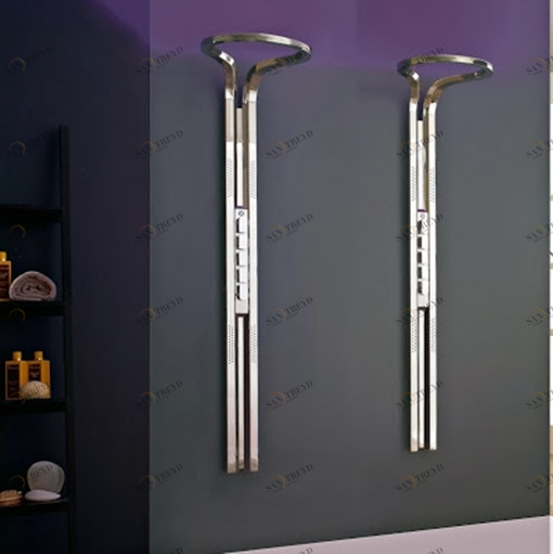 Термостатическая душевая колонна PC/BKA5101000 Inbani Ametis PCBKA5101000