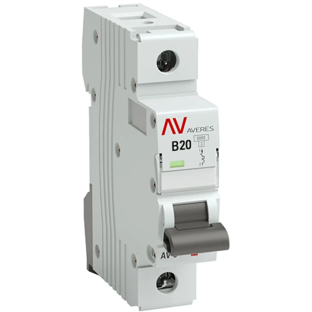 Автоматический выключатель EKF AV-6 1P для защиты электросети 84579868 STLM-0052230