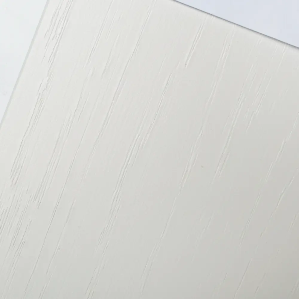 Дверь межкомнатная глухая Кристал 80x200 см цвет пломбир VELLDORIS STLM-2147418 - Вид №2