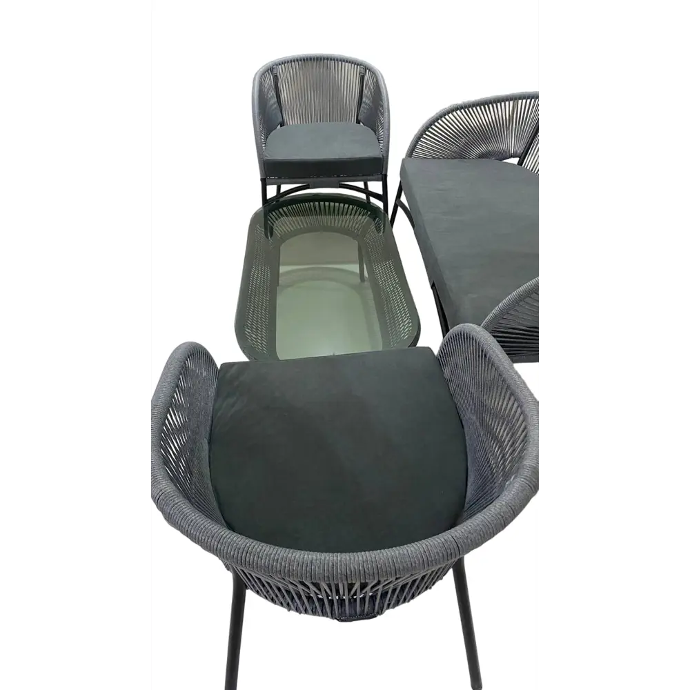 Santreyd Lazuno Lara — серый комплект садовой мебели с диваном и креслами 89362997 STLM-0964130 - Вид №3