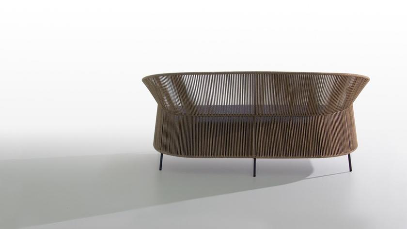 Potocco Веревочный садовый диван Ola 923/d - Вид №6