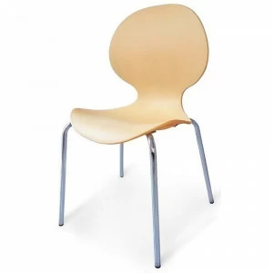 Стул кухонный светло-желтый Bary Peach AFINA  130594 Желтый