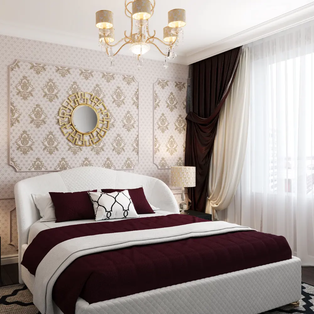 Обои флизелиновые Vog Collection Мирабель фиолетовые 1.06 м 90090-88 STLM-2117095 - Вид №2