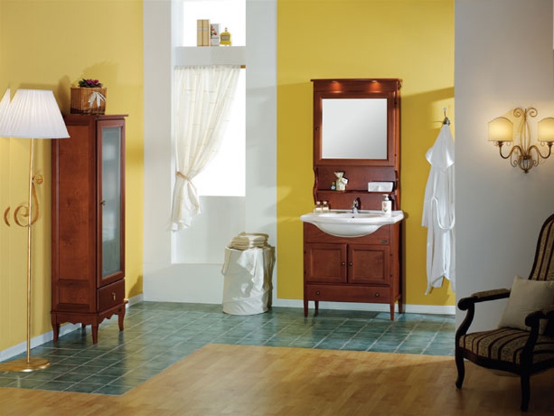 Витрина MIGLIORE Bella ML.BLL-VE450.DR с дверцей, нежно-розовый  - Вид №9