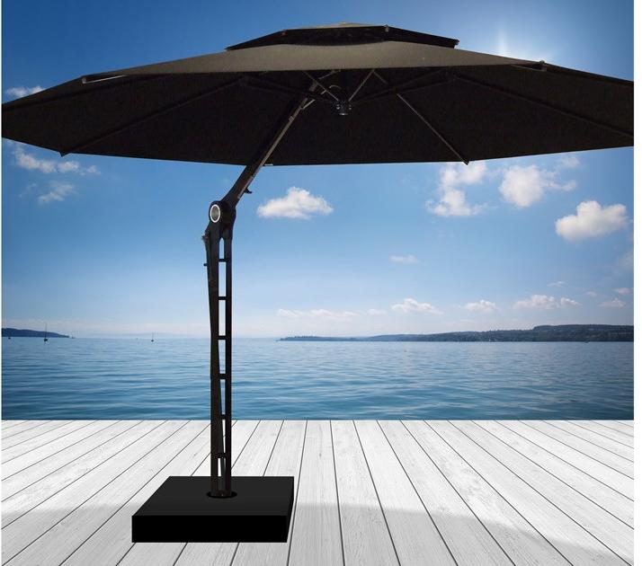 Ombrellificio Poggesi Круглый стальной зонт с боковой стойкой sun-id-1395475 - Вид №1