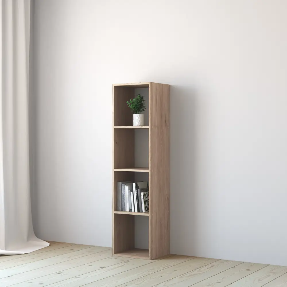 Стеллаж SPACEO KUB 4К, 36х139х31,7 см, цвет дуб 82037459 STLM-2112320  - Вид №4