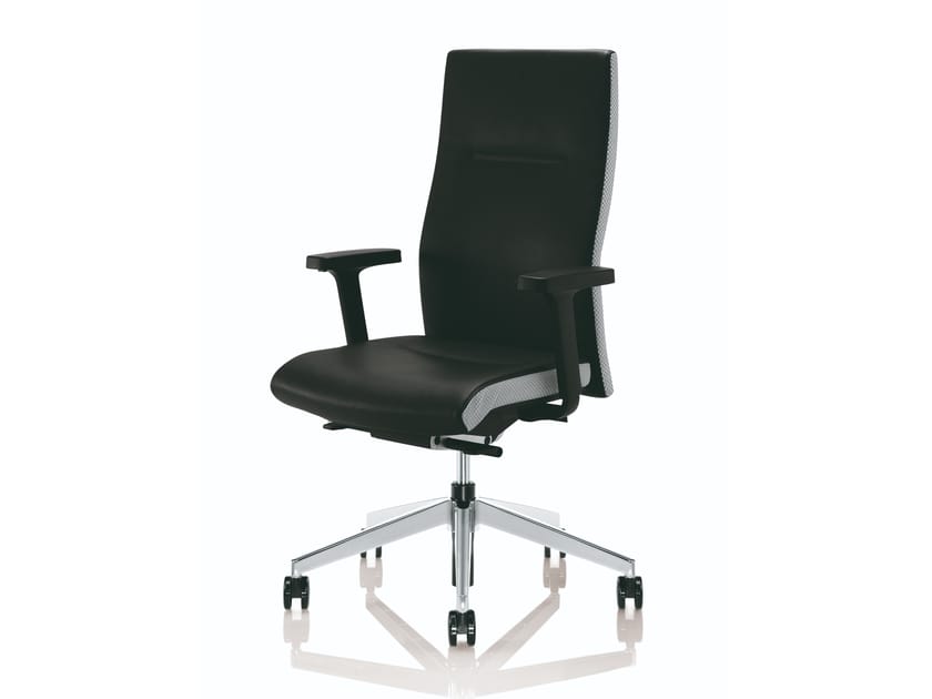 Кожаный мягкий поворотный операционный стул с подлокотниками ZÜCO Cubo Flex ARCH-00045199