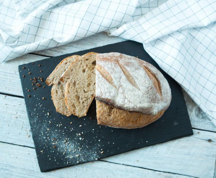 1722 Хлеб гречишный на закваске Вкусляндия 